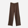 Tropical Wool Tracksuit Pants Brown