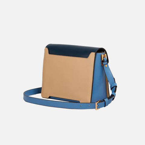 Trunkaroo Bag Medium Night Blue/Whinter Wheat/Opal