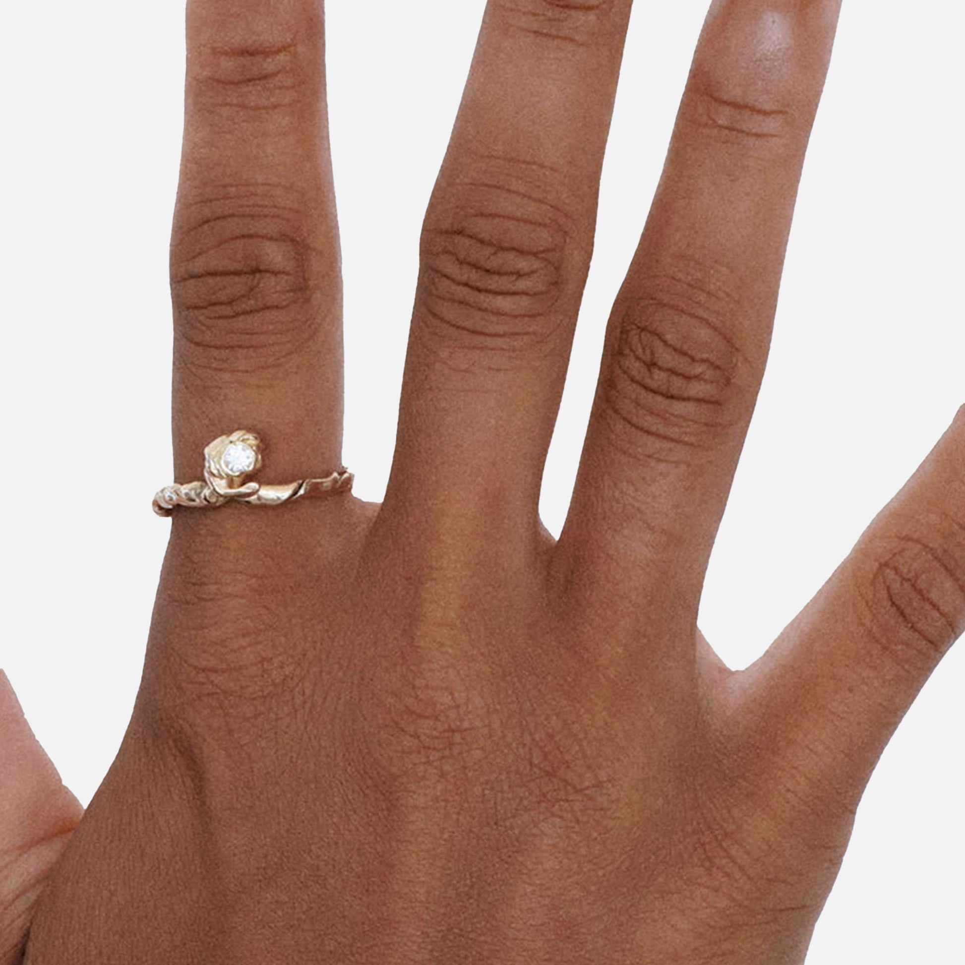 Twiggy Diamond Ring