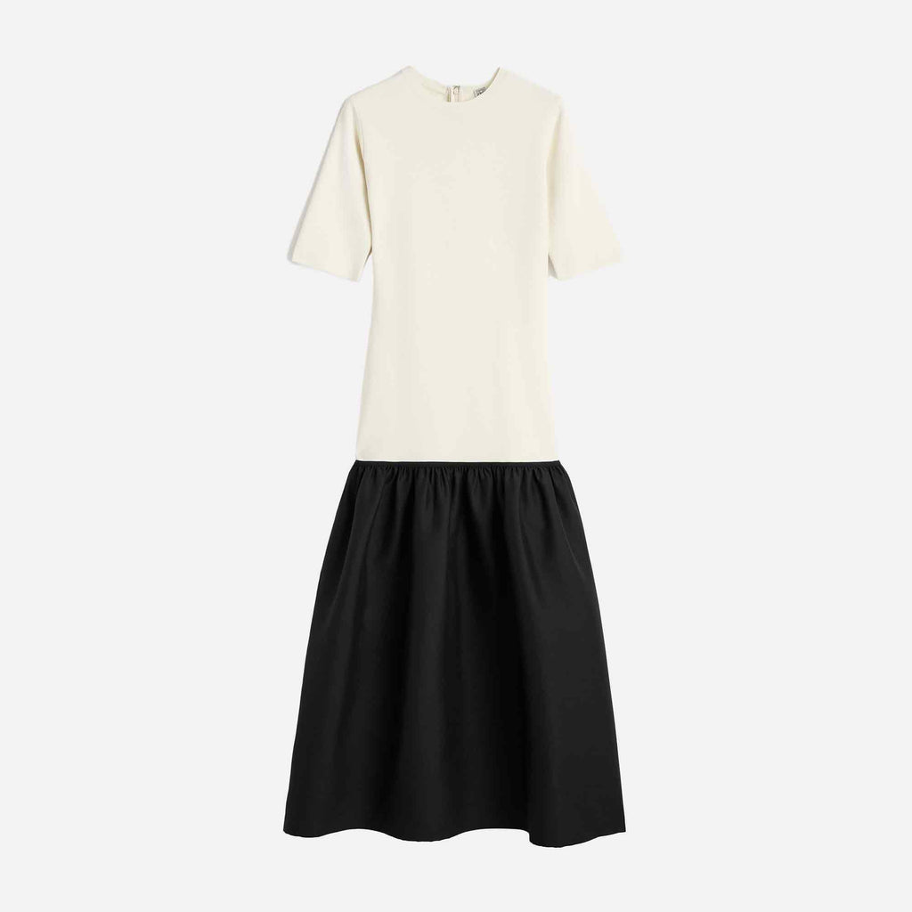 Twinflower Tee Dress Ecru