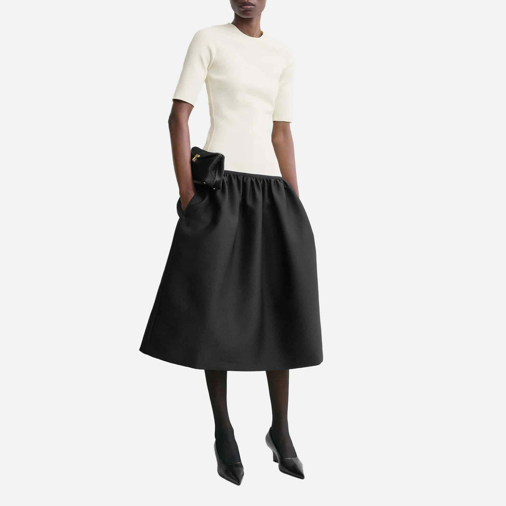 Twinflower Tee Dress Ecru