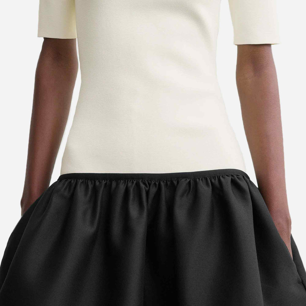 Twinflower Tee Dress Ecru