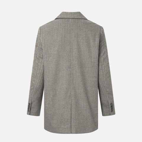 Tyler Blazer Multi Gray Stripe