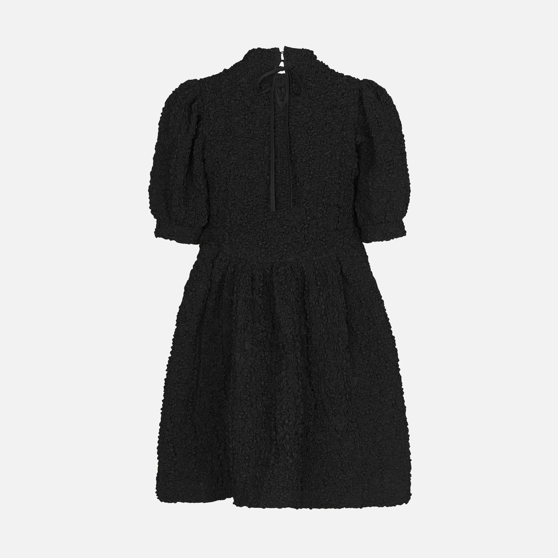 Uma Dress Smock Black