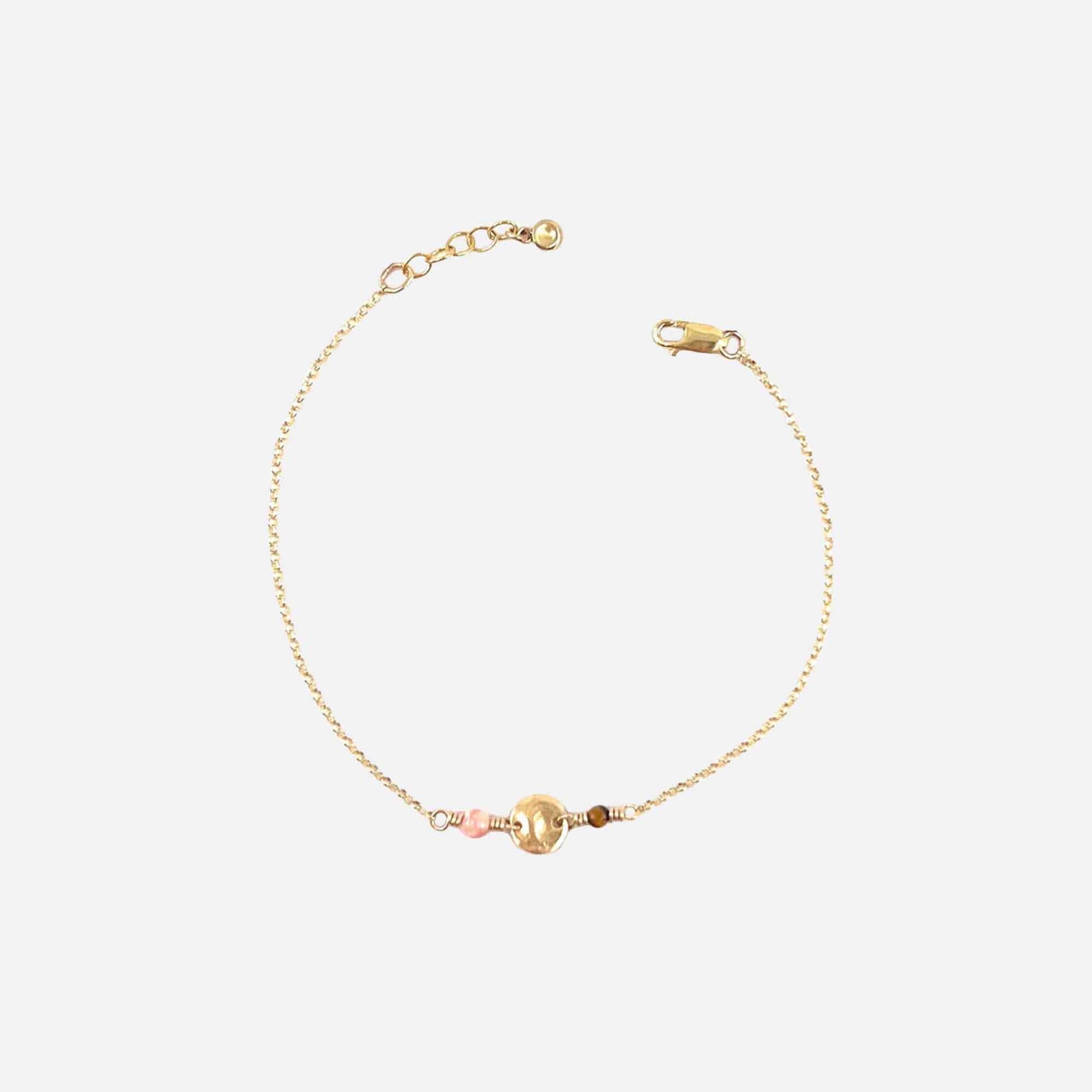 Uzma Bracelet Rhodocrosit/Tigereye