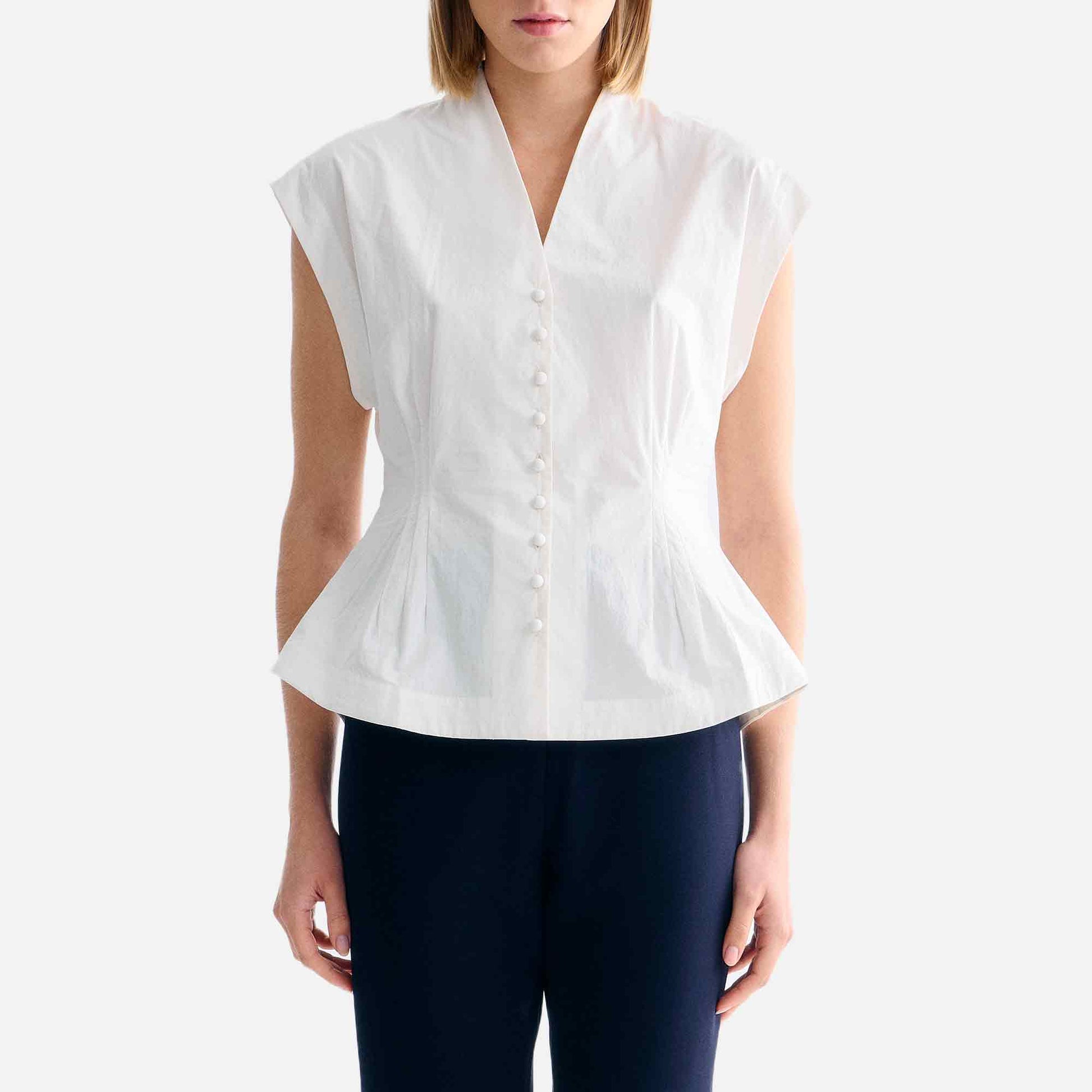 Vada Blouse Egret