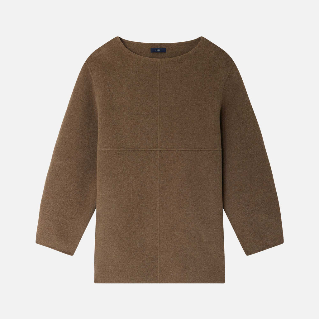 Valerianne Blouse Beige/Gris
