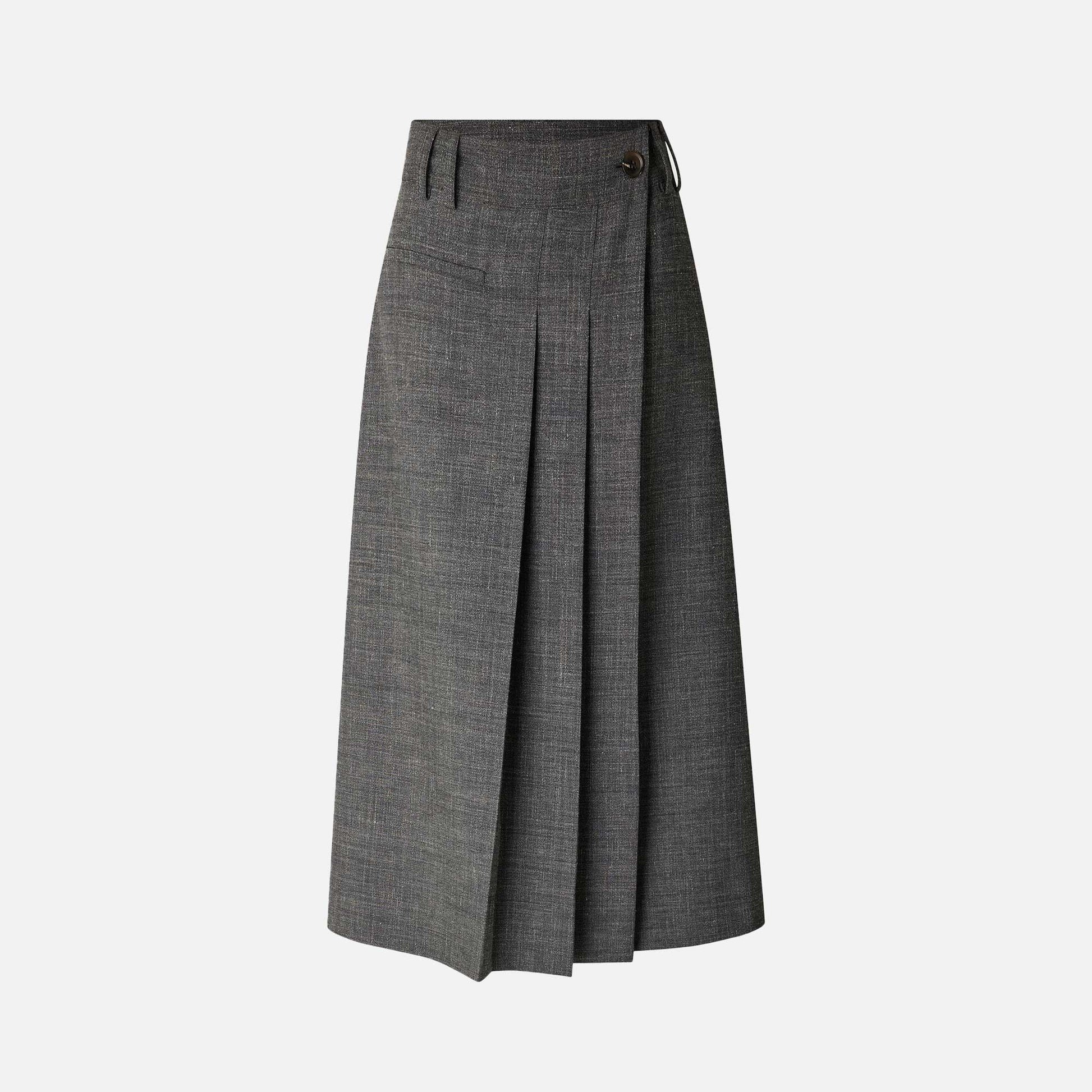 Varna Skirt Gris Chine