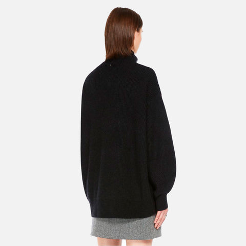 Veliero High-Neck Sweater Black