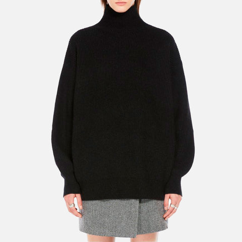 Veliero High-Neck Sweater Black