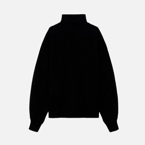 Veliero High-Neck Sweater Black