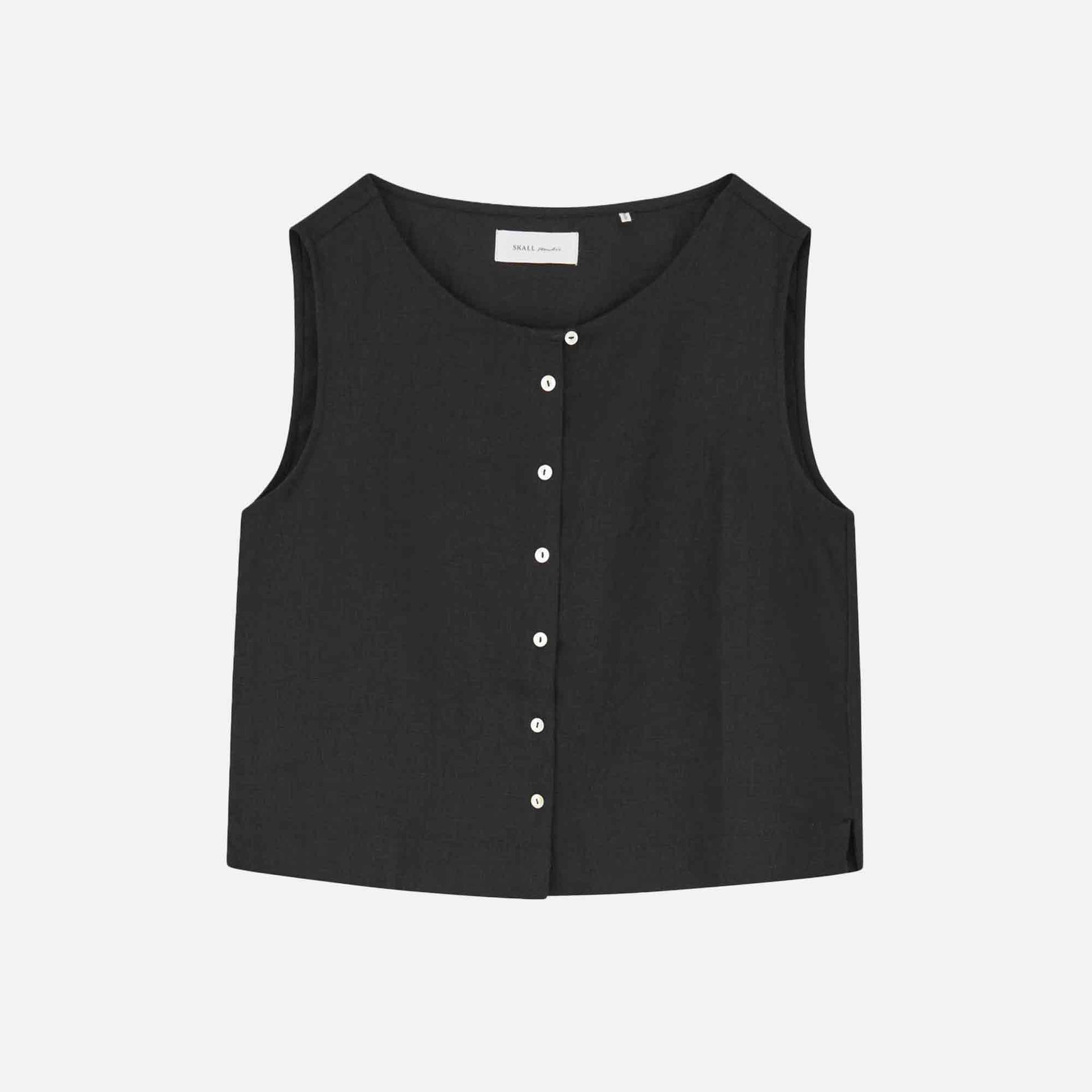 Vetiver Top Black