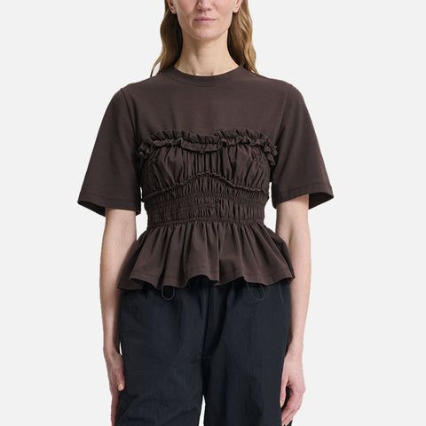 Vilde T-Shirt Brown