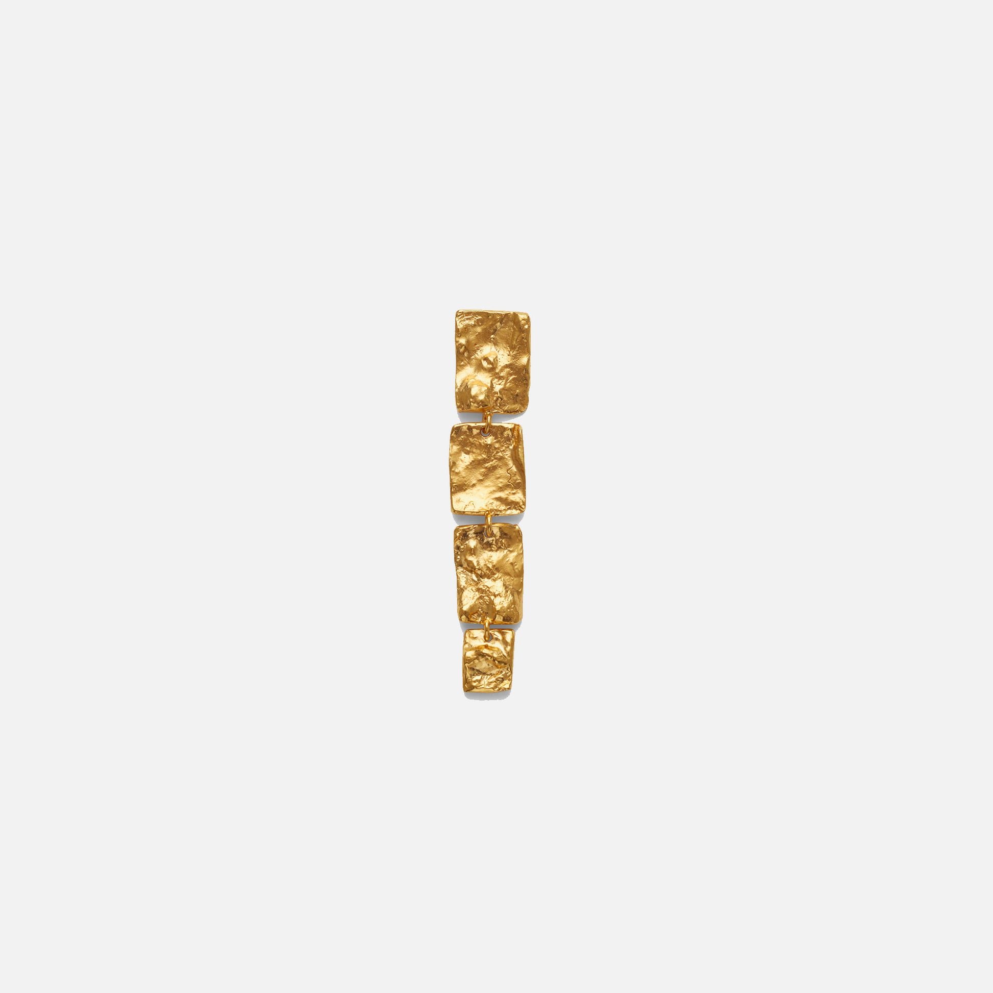Wild Earring Gold Plated