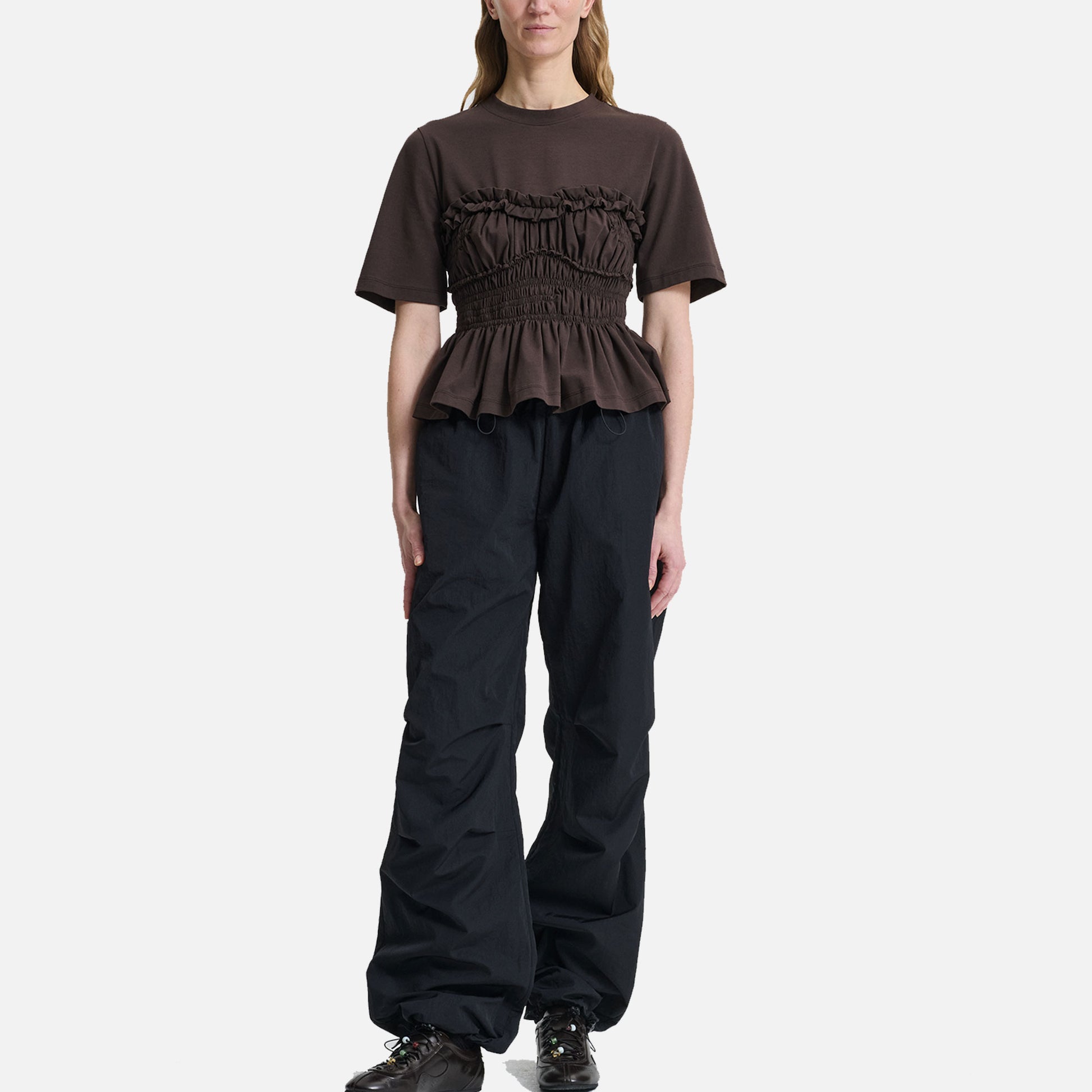 Vilde T-Shirt Brown