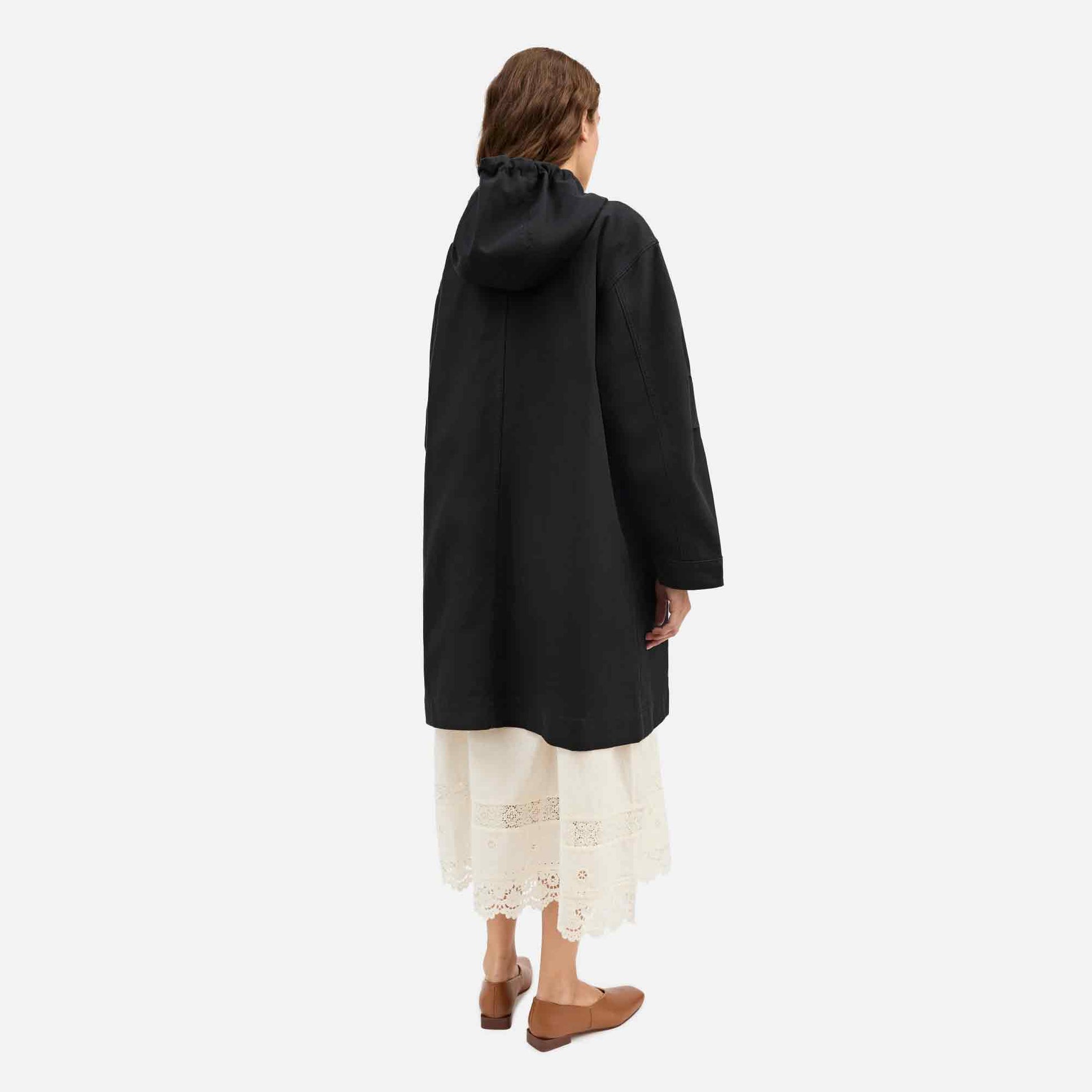 Village Parker Coat Black
