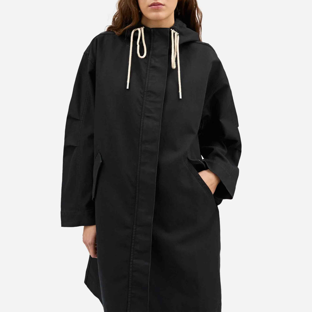 Village Parker Coat Black