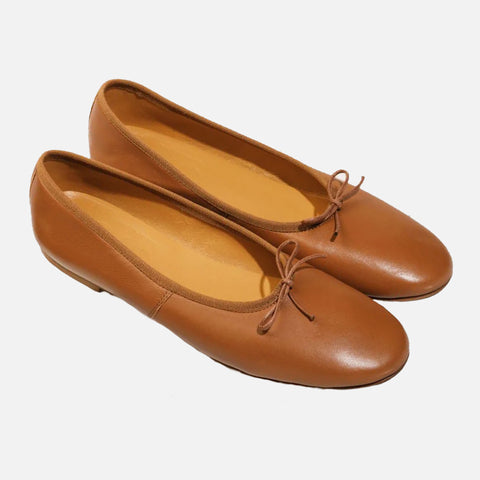 Volcano Ballerina Nappa Chestnut