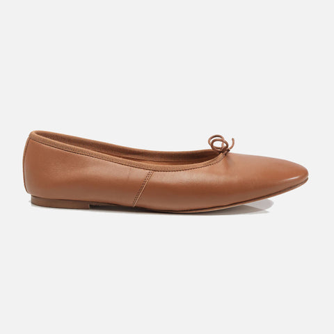 Volcano Ballerina Nappa Chestnut