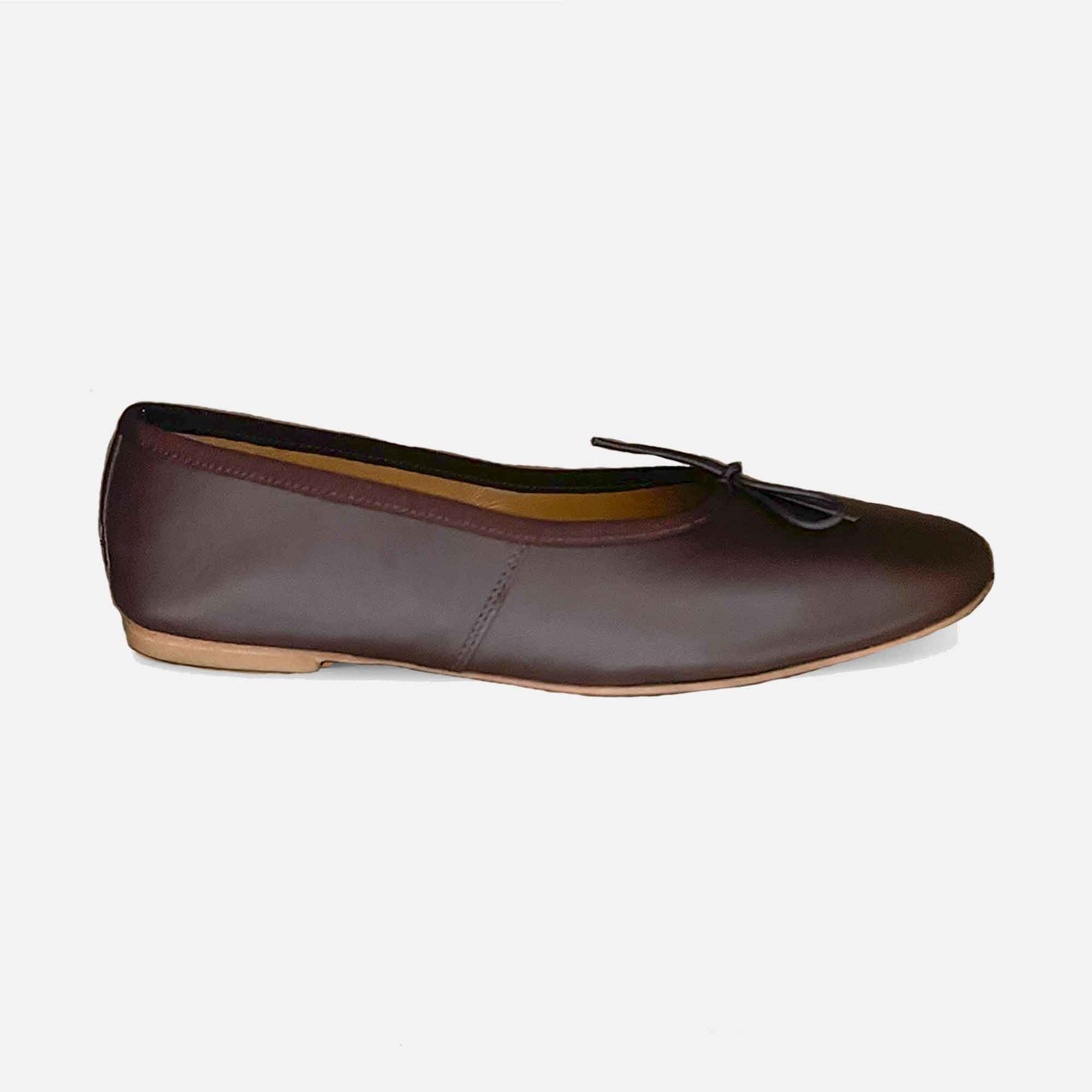 Volcano Ballerina Nappa Chocolat