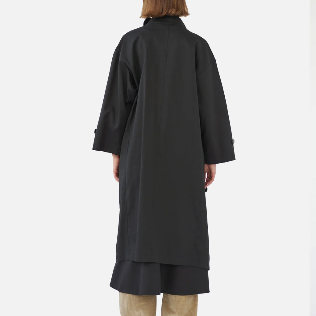 Water Resistant Coat Black