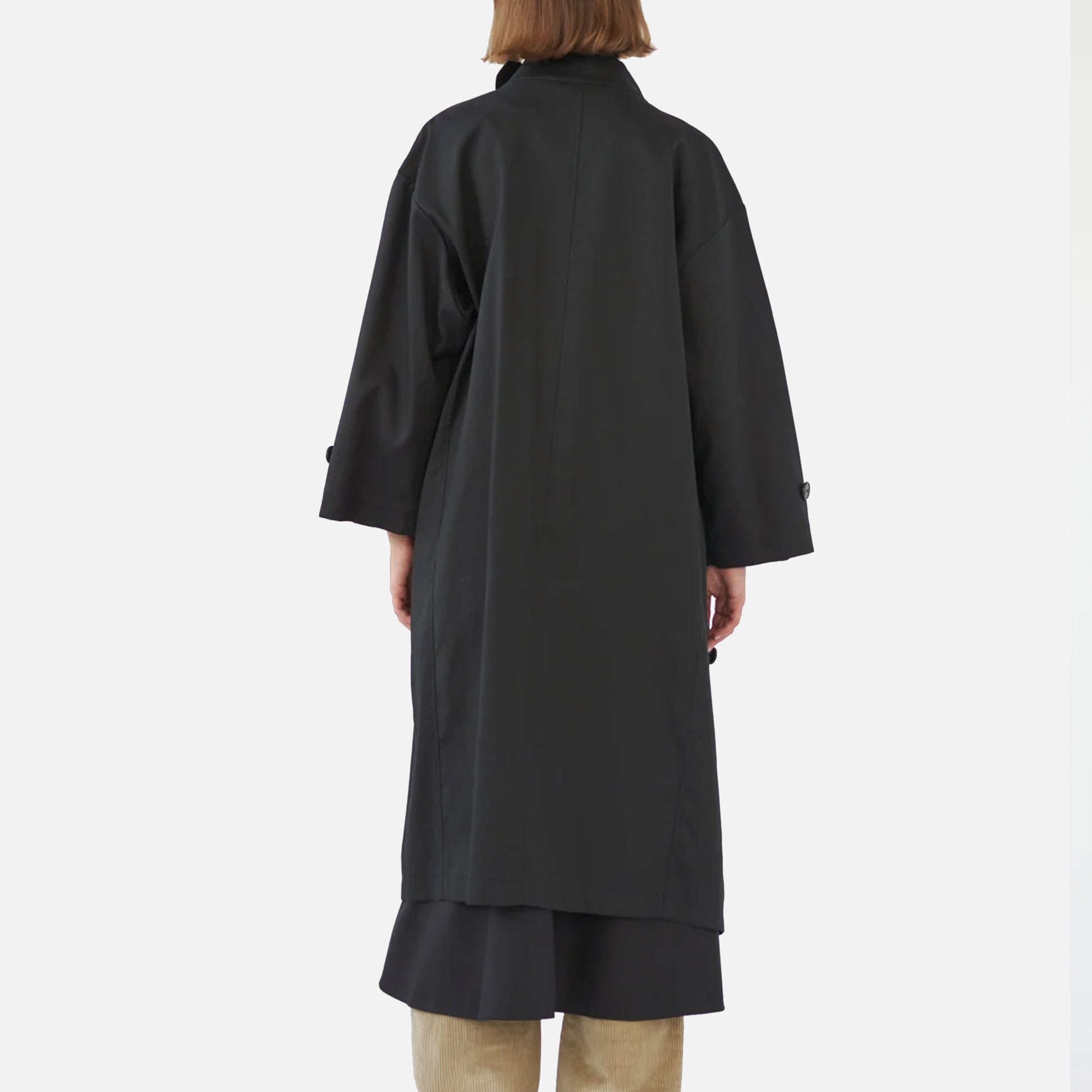 Water Resistant Coat Black