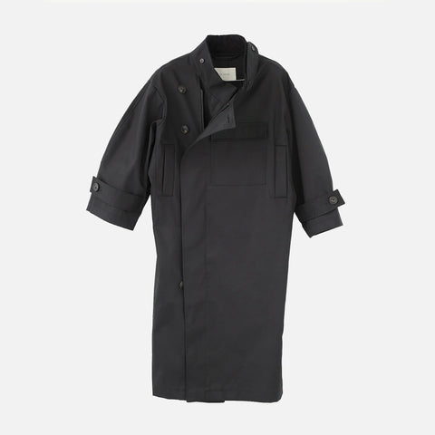 Water Resistant Coat Black