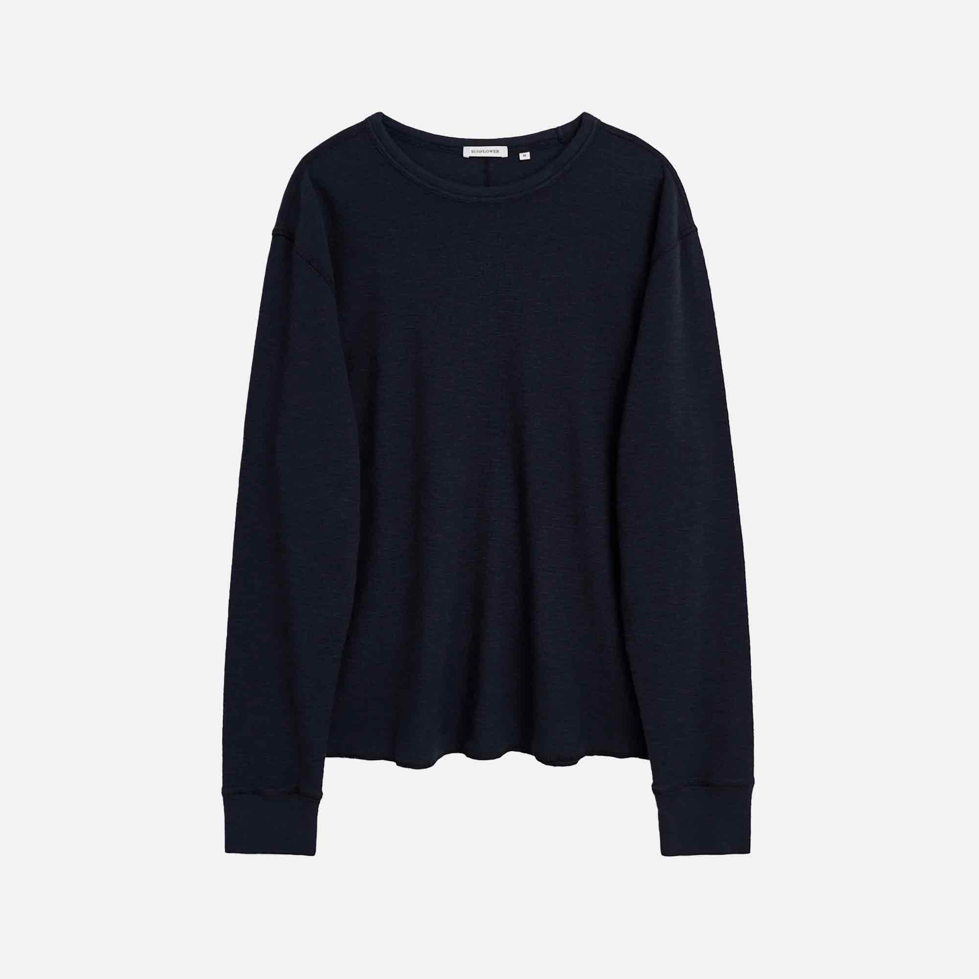 Waffle Tee Navy