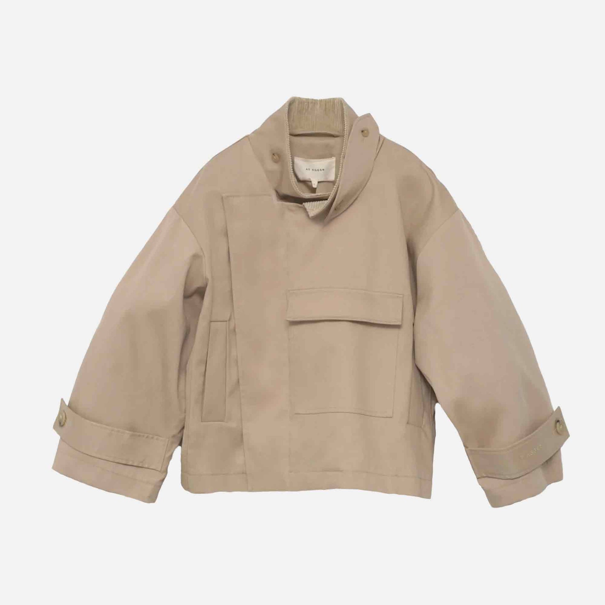 Water Resistant Jacket Cool Beige