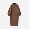 Water Resistant Coat Dusty Brown