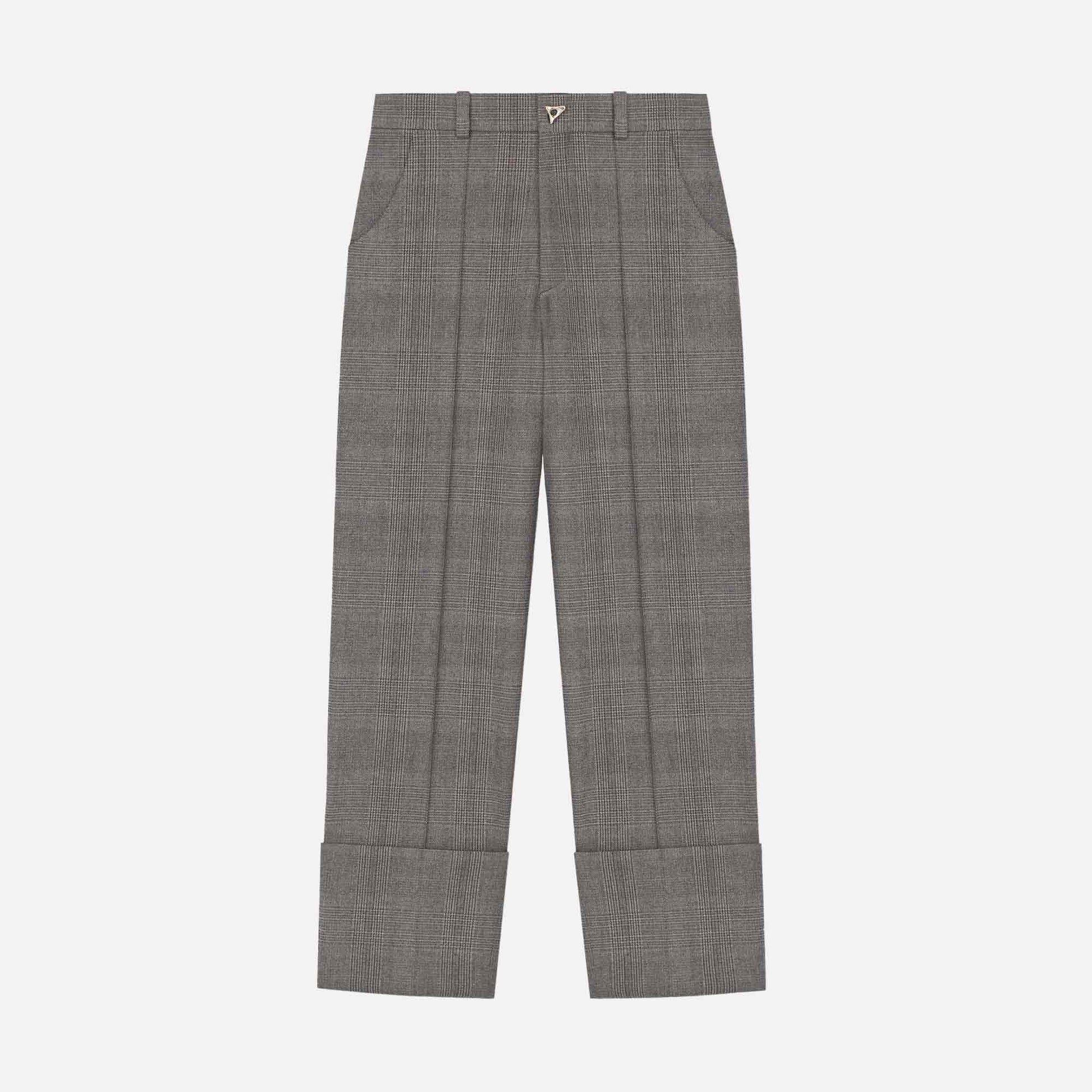 Wenders Pants Checkered Grey