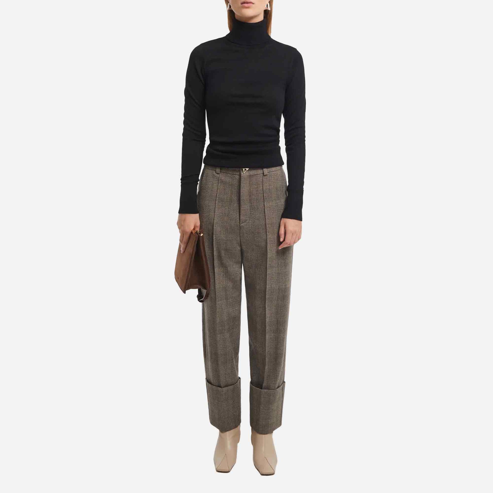 Wenders Pants Checkered Grey