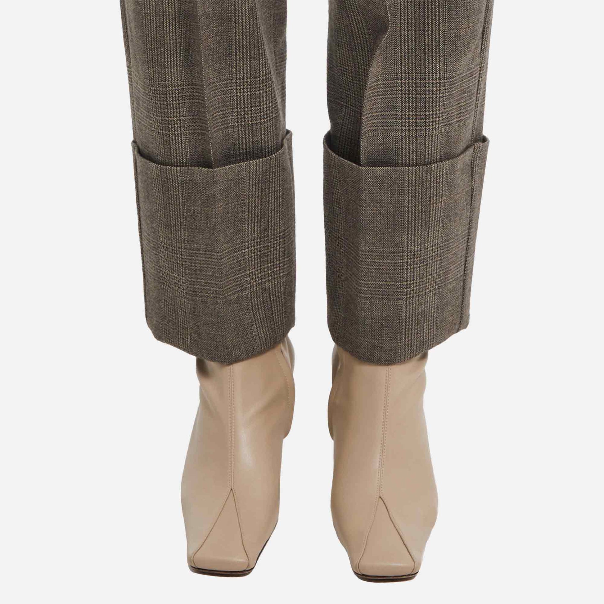 Wenders Pants Checkered Grey