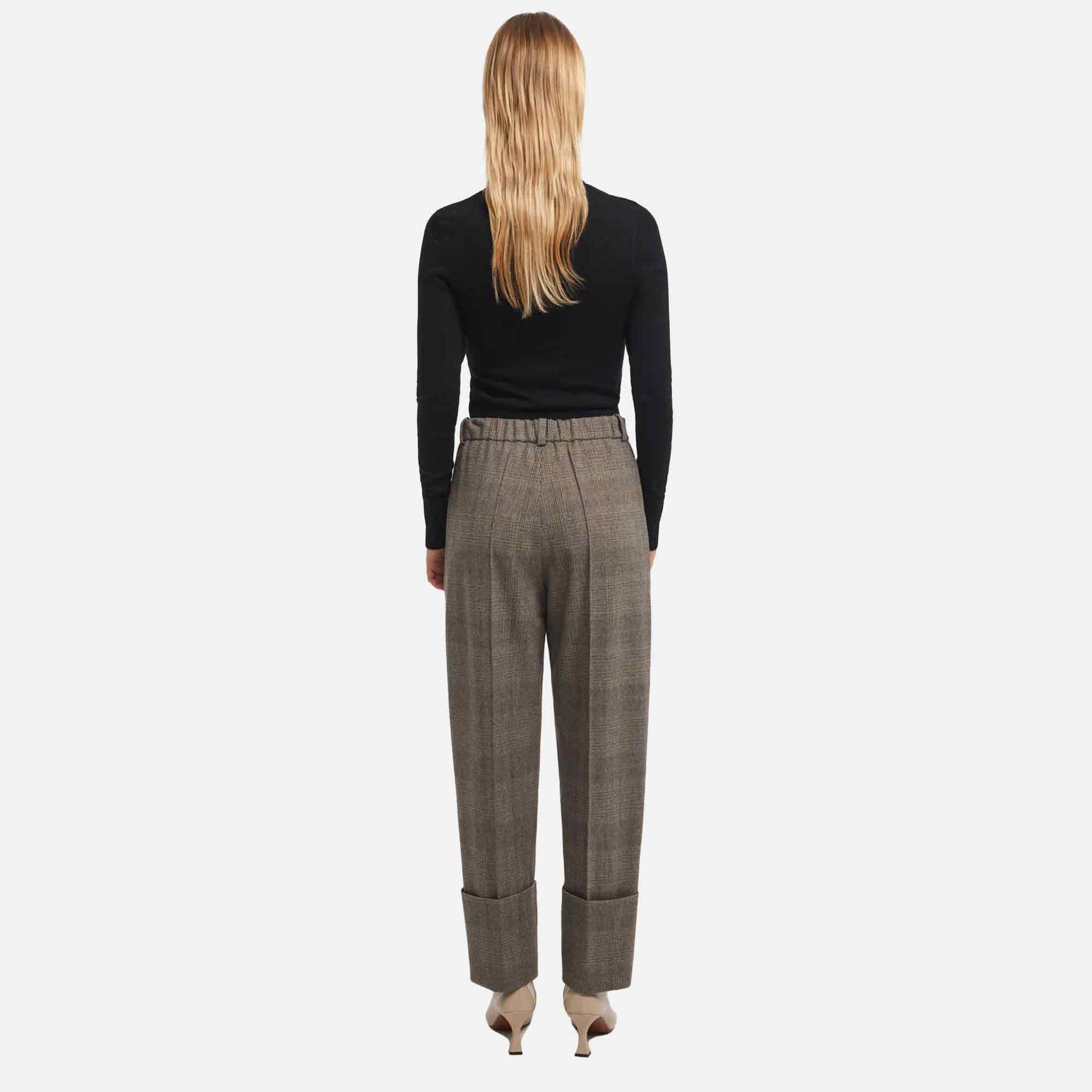 Wenders Pants Checkered Grey