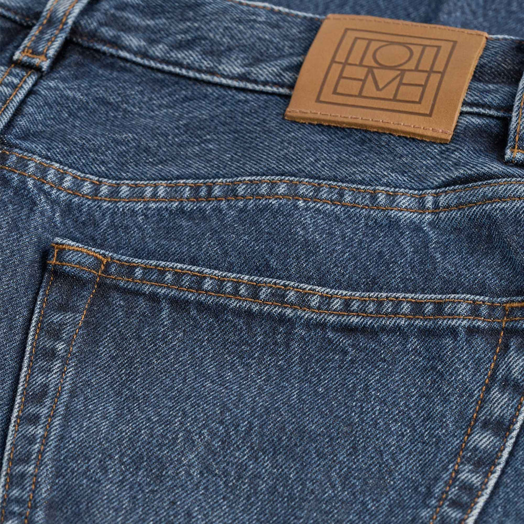 Wide Leg Denim Dark Blue