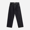 Wide Twist Jeans Black Stone