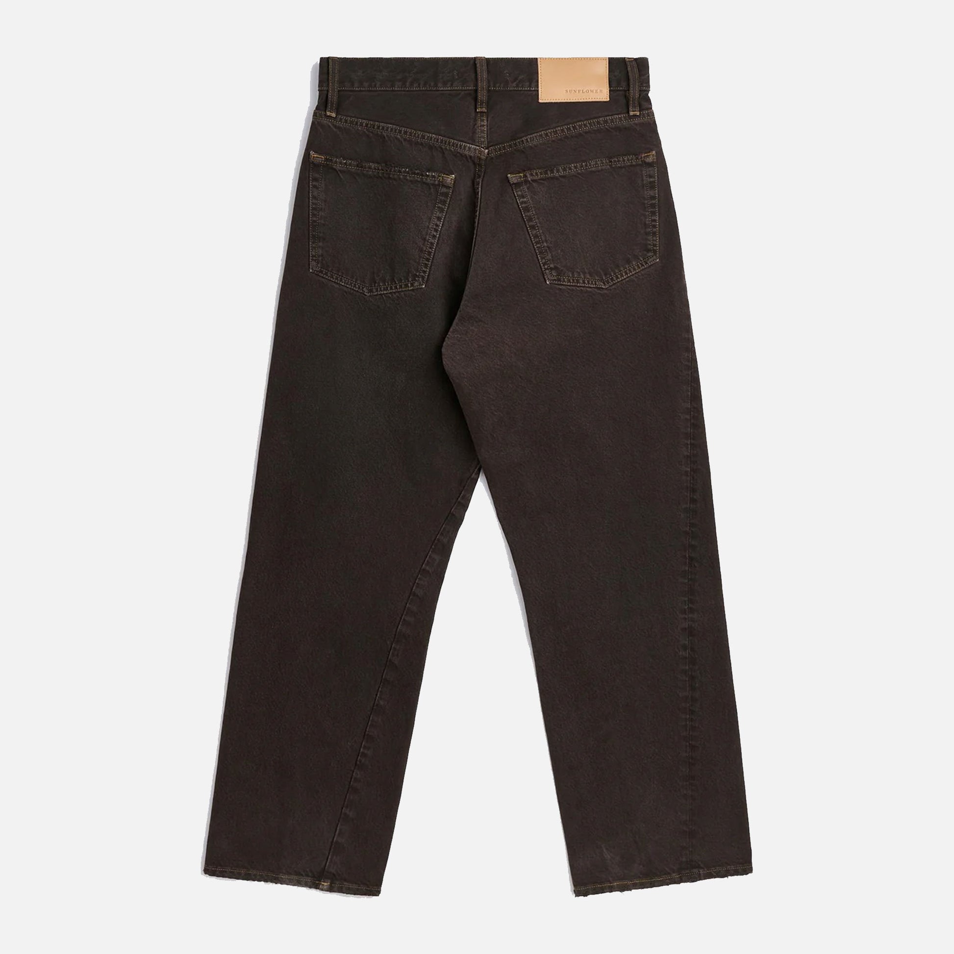 Wide Twist Jeans Vintage Brown