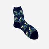 Wild Flower Socks Black