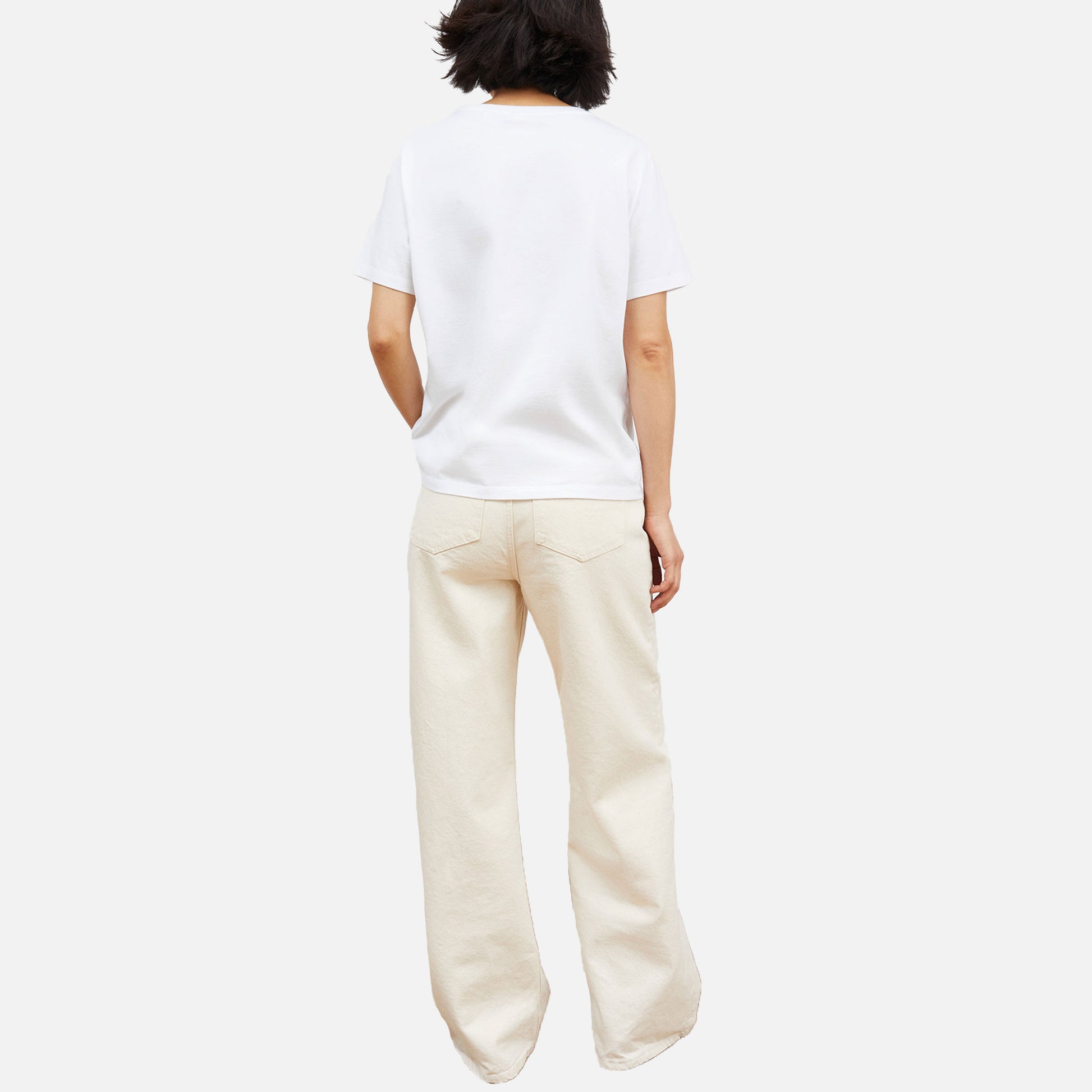 Willow Wide Jeans Ecru