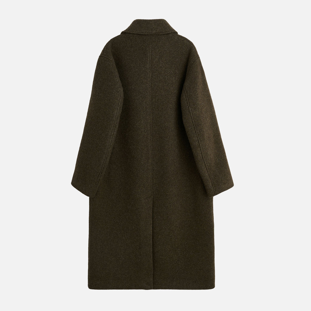 Winter Coat Green Moss