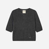 Women's 90's V Blouse Dark Grey