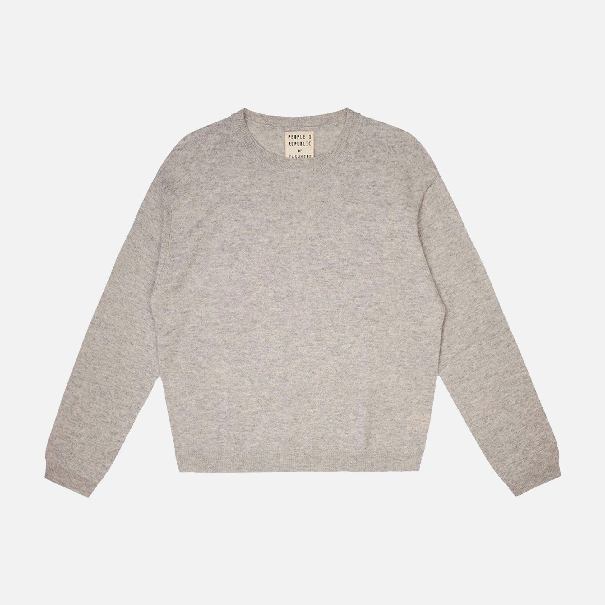 Women's Oversized Roundneck Ash Grey