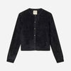 Women's Brushed O-Cardigan Black
