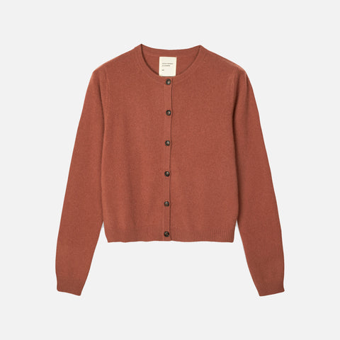 Women's O-Cardigan Brown