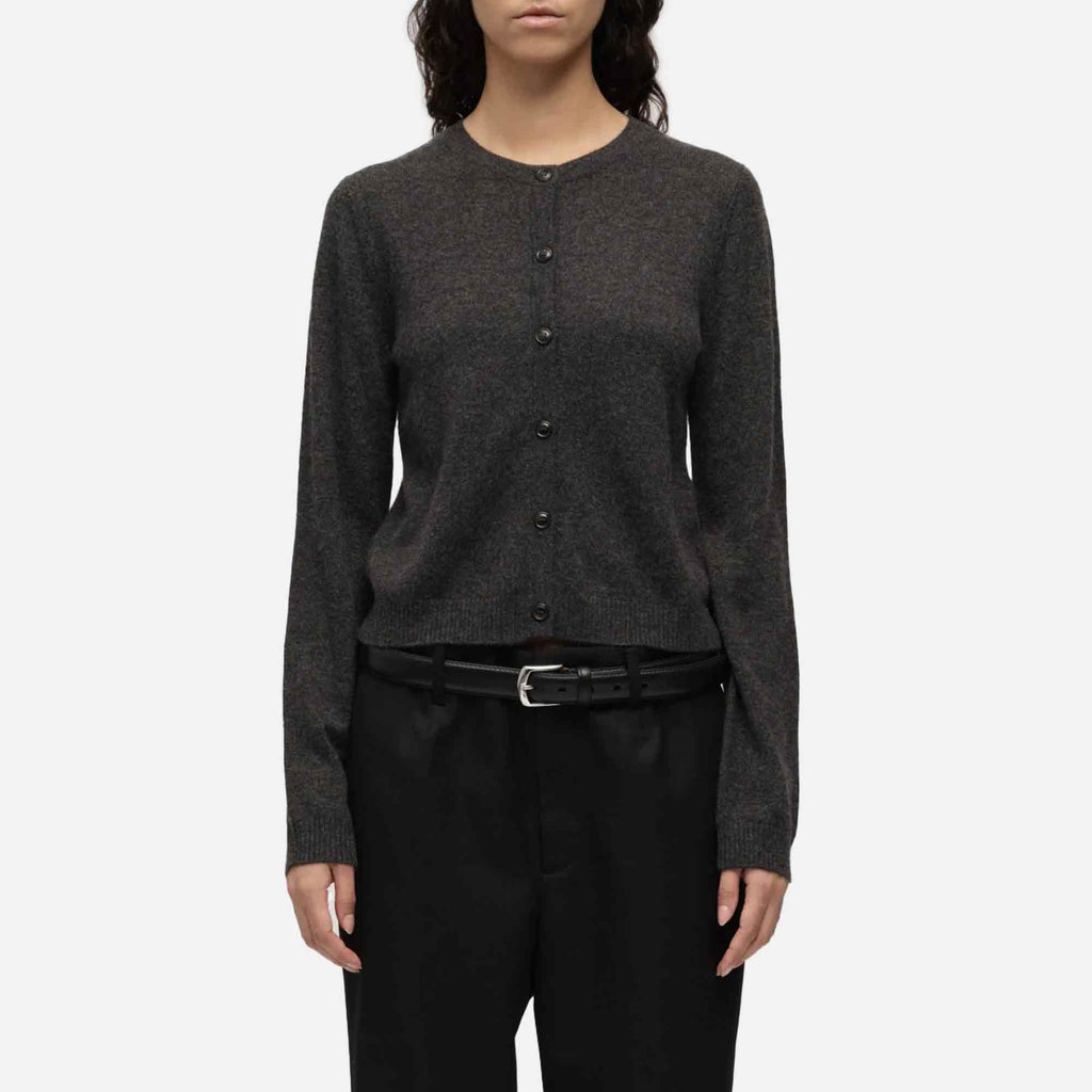 Women's O-Cardigan Dark Grey
