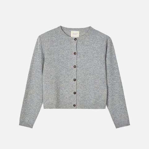 Women's O-Cardigan Heather Gray Light