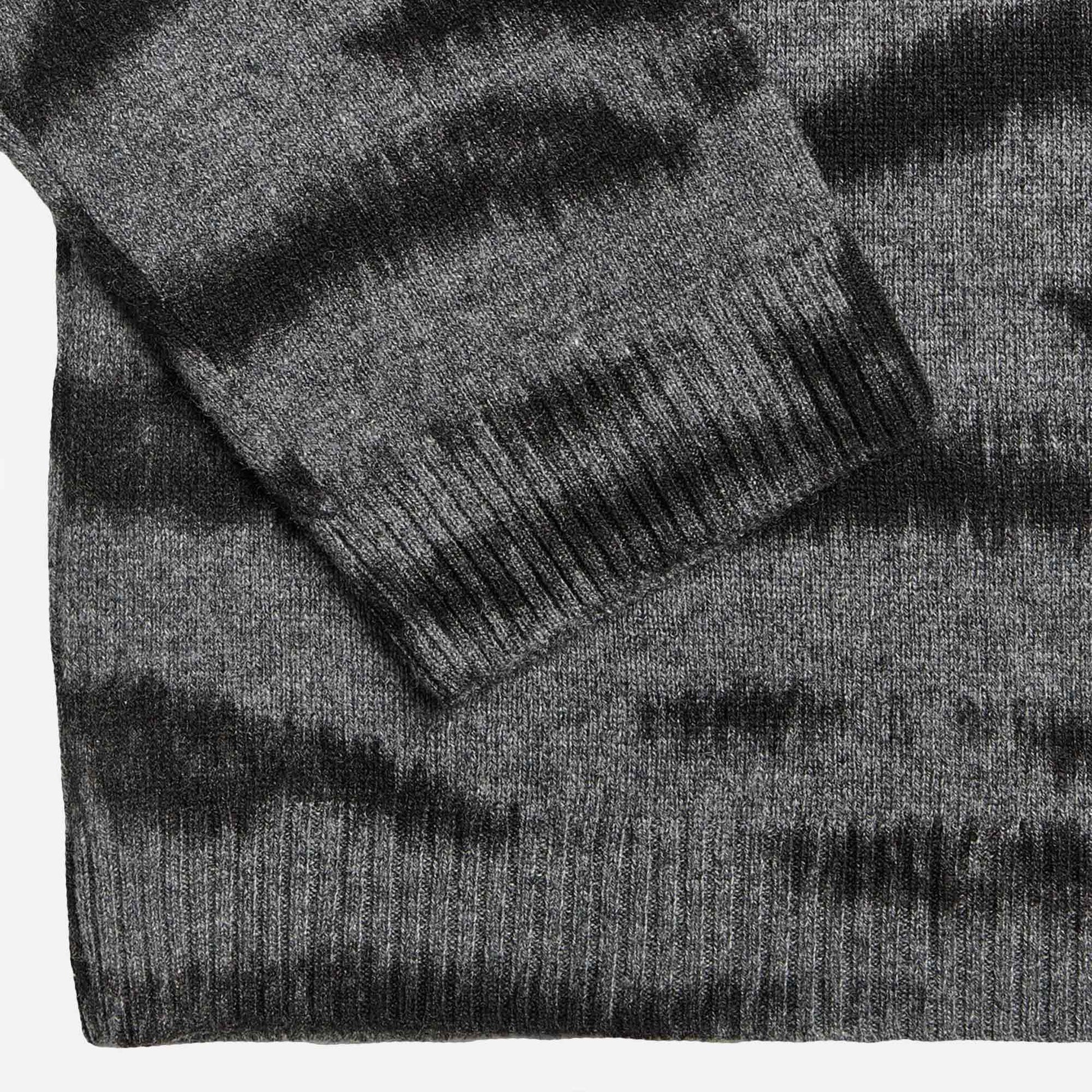 Women's O-Cardigan Zebra Grey