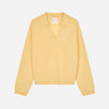 Women's Oversized Collar V-Neck Butter
