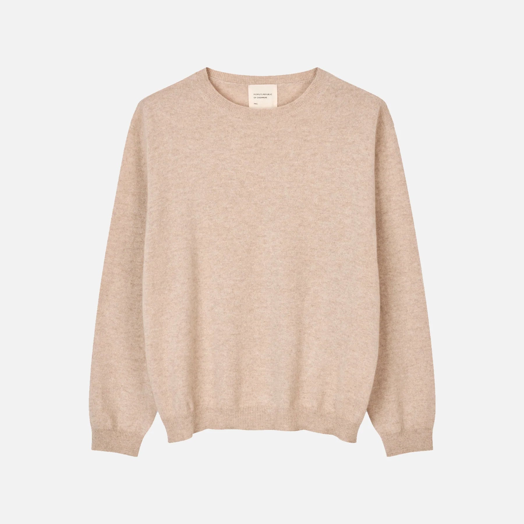 Women's Regular O-Neck Sand