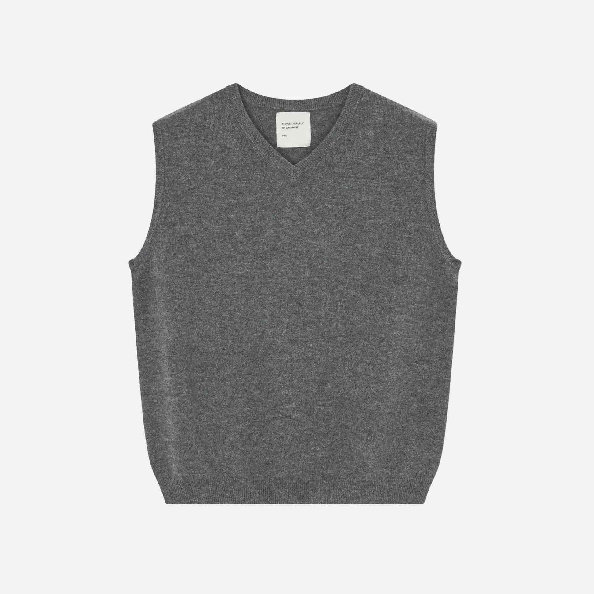 Women's Vest Heather Grey